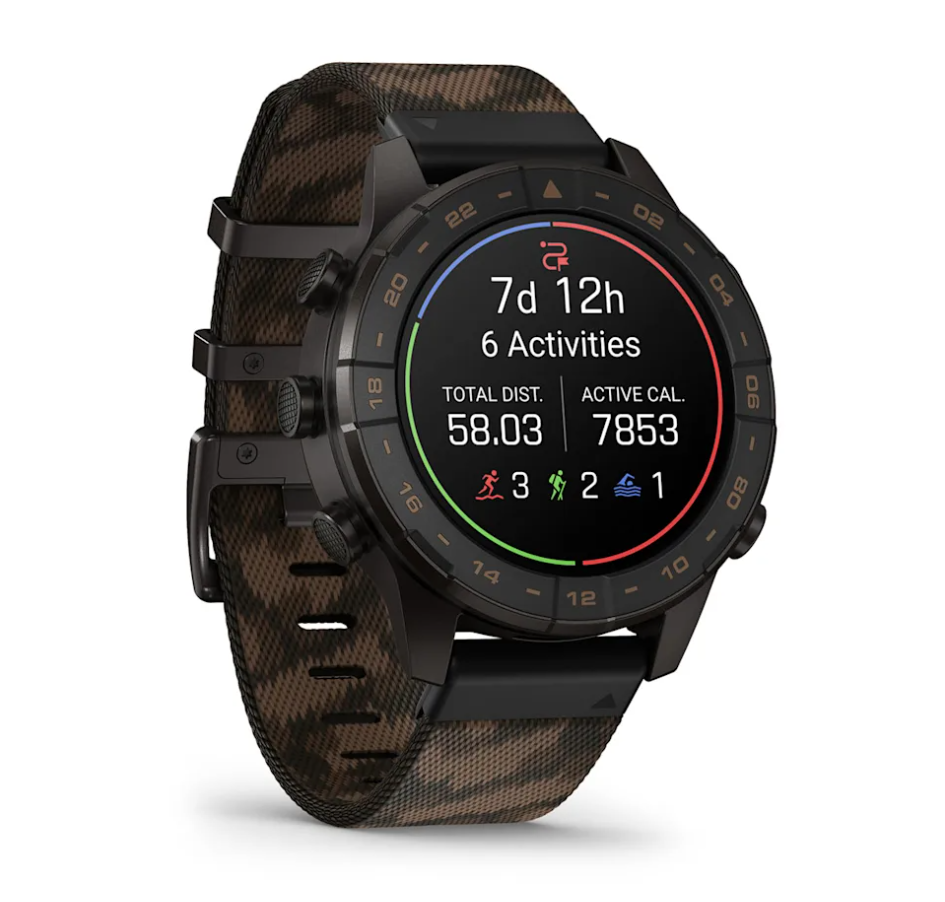картинка Часы Garmin Marq Commander Gen 3 с камуфляжным ремешком от магазина DivingWolf