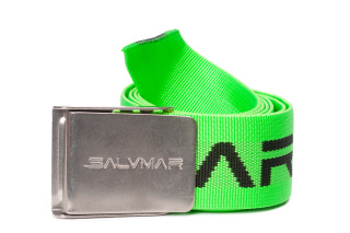 картинка Нейлоновый грузовой ремень Salvimar зеленый с пряжкой из нержавеющей стали от магазина DivingWolf