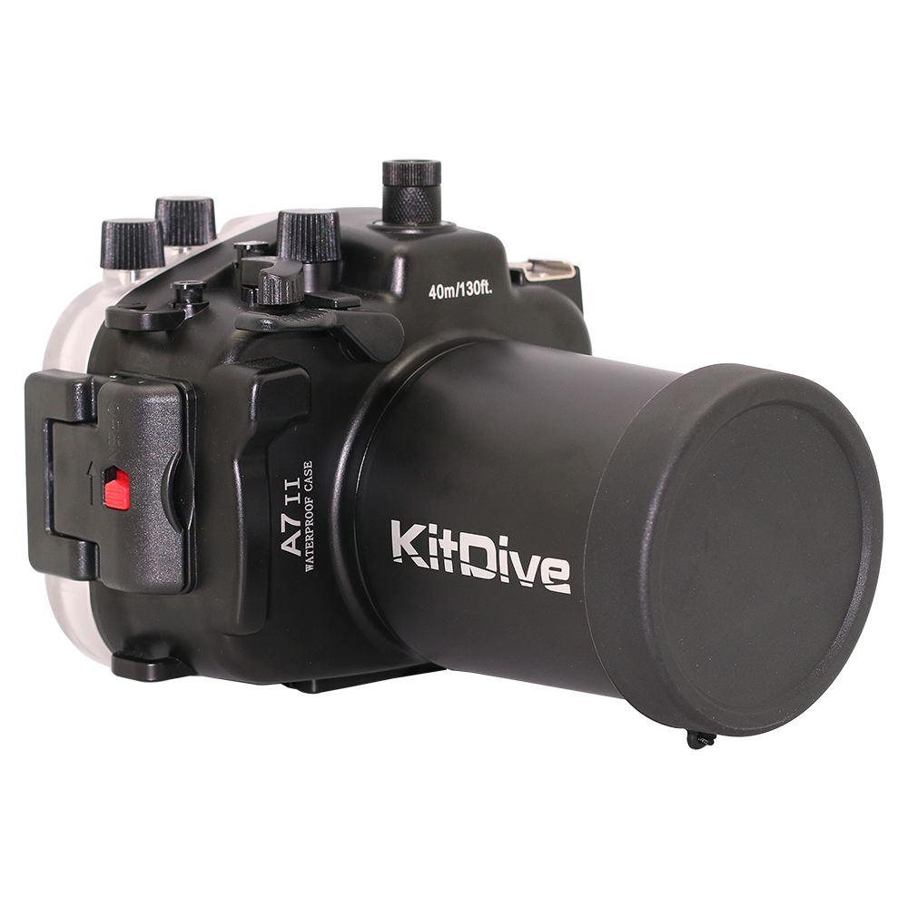картинка Meikon A7 II Kit с портом KitDive Macro Port 90 Type-2 подводный бокс для Sony Alpha A7II/7RII/7SII от магазина DivingWolf