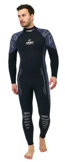 картинка Гидрокостюм "NERO 2.0" Long men 3 mm черный/серый от магазина DivingWolf