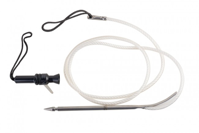 картинка Кукан механический верёвочный в оплётке от магазина DivingWolf