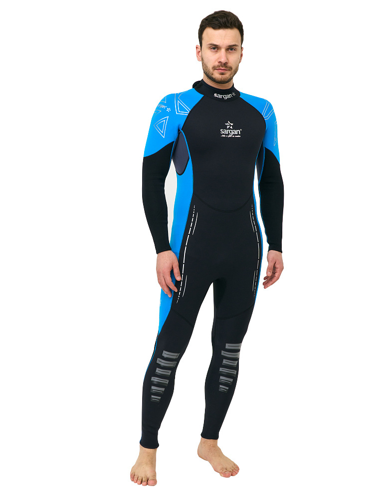 картинка Гидрокостюм Sargan "Nero 2.0 " Long man 2 мм от магазина DivingWolf