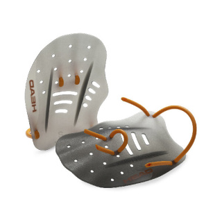 картинка Лопатки для плавания Head рельефные, серые от магазина DivingWolf