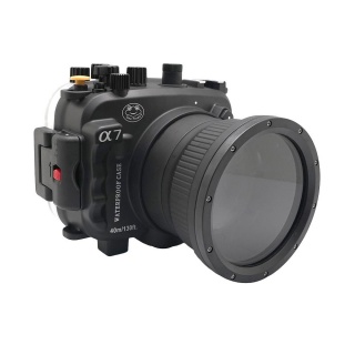 картинка Sea Frogs A7 NG black подводный бокс для Sony A7/A7R/A7S с портом под объектив 28-70 от магазина DivingWolf