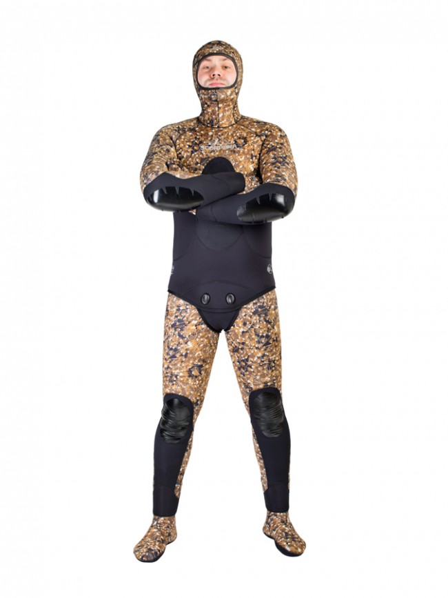 картинка Гидрокостюм Scorpena C3 7 мм  Camo от магазина DivingWolf