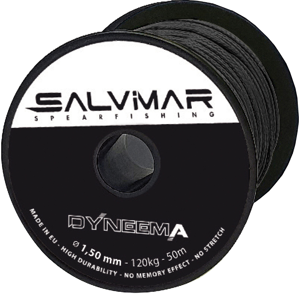 картинка Линь Salvimar DYNEEMA черный ø1,5mm  120kg 50m от магазина DivingWolf