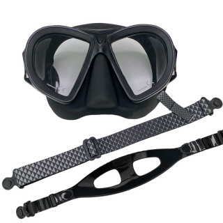 картинка Маска Scorpena M3, с двумя ремешками от магазина DivingWolf