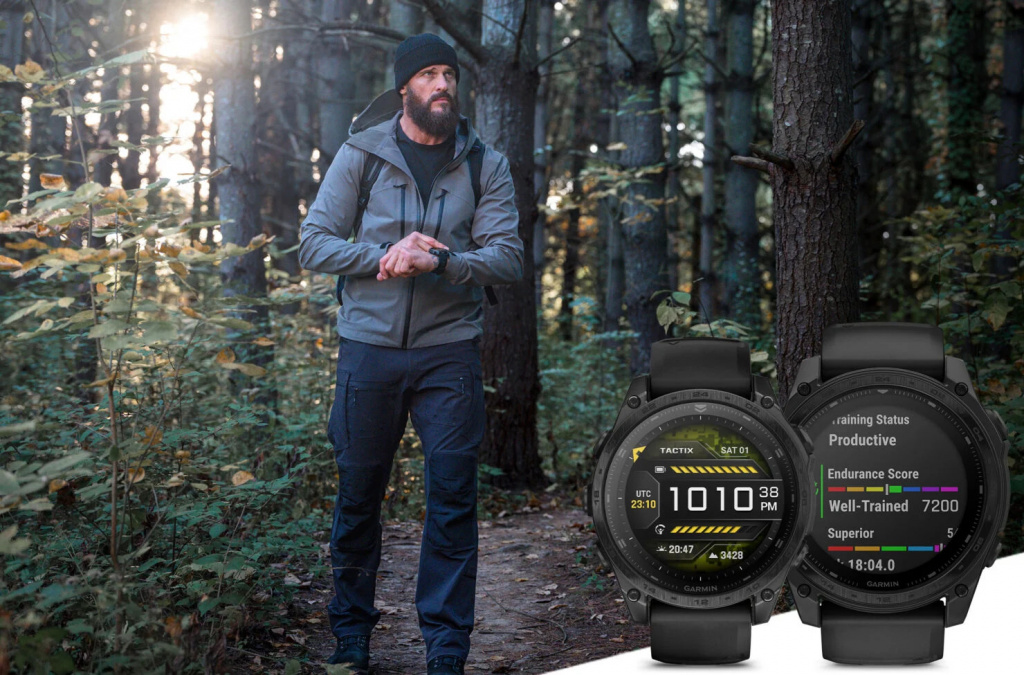 Новинки Garmin Tactix 8 с экраном AMOLED или солнечной батареей
