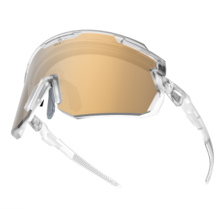 картинка Спортивные очки HILX Samurai / Matt Crystal / Gold Polarized Lens + Clear Lens от магазина DivingWolf