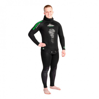 картинка Гидрокостюм Scorpena EcoLine - 5 мм, открытая пора от магазина DivingWolf