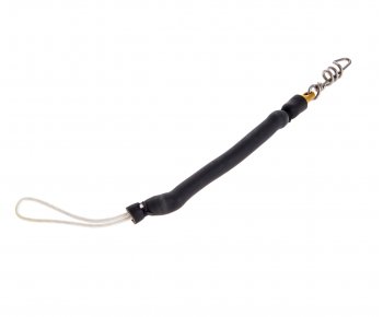 картинка Амортизатор Sargan с вращающимся вертлюжком, карабин свиной хвостик от магазина DivingWolf