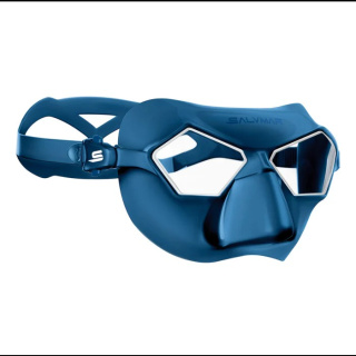 картинка Маска Salvimar INCREDIBILE, голубой силикон/прозрачные линзы от магазина DivingWolf