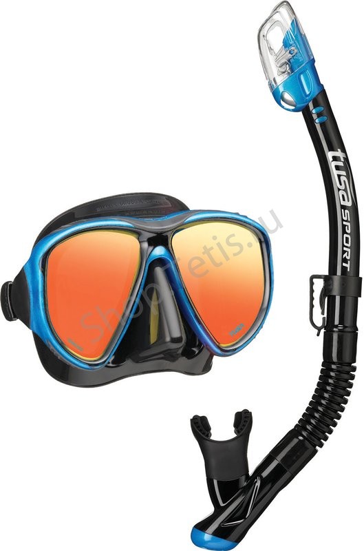 картинка Комплект TUSA UC-2425 Black Series (маска+трубка) от магазина DivingWolf