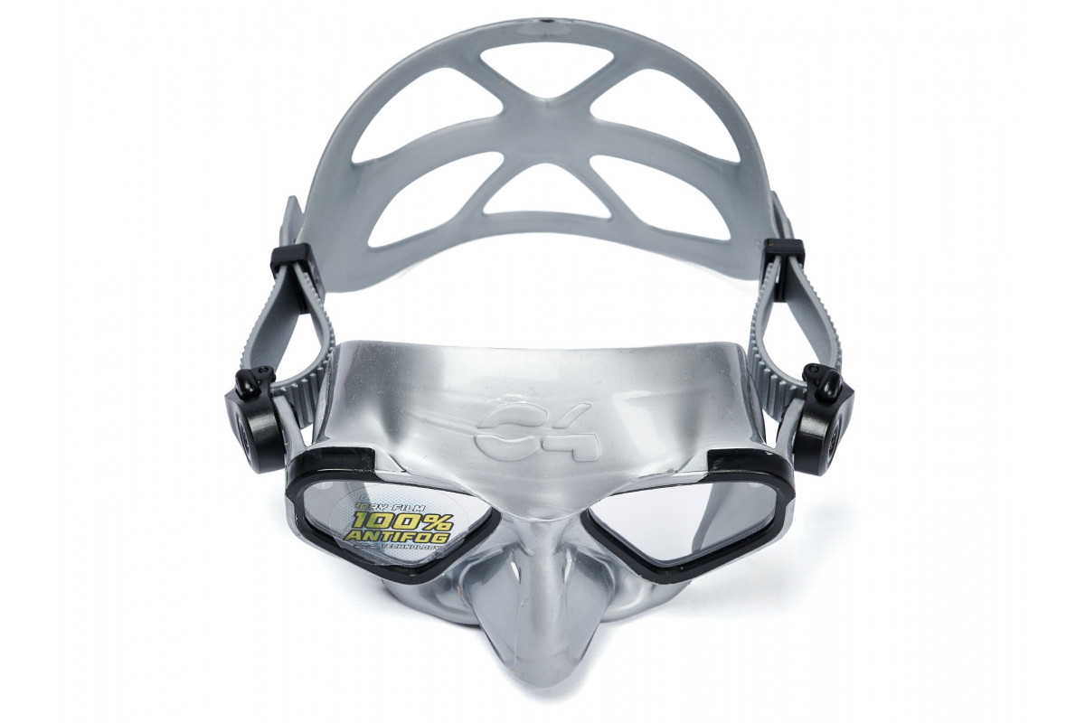картинка Маска C4 Falcon Antifog Silver от магазина DivingWolf