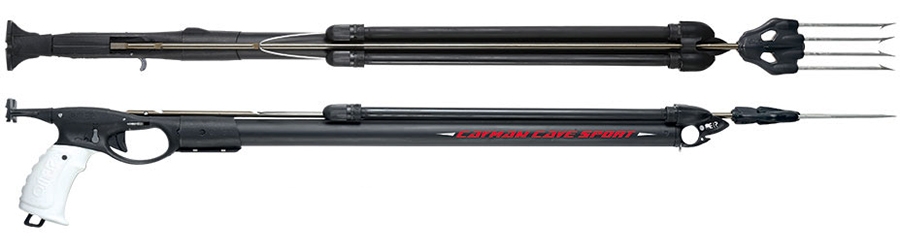 картинка Ружье резиновое Cayman Cave Sport, 55 см O.M.E.R. от магазина DivingWolf