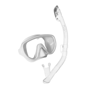 картинка Комплект TUSA Sport TS UCR1625 (маска+трубка), белый силикон от магазина DivingWolf