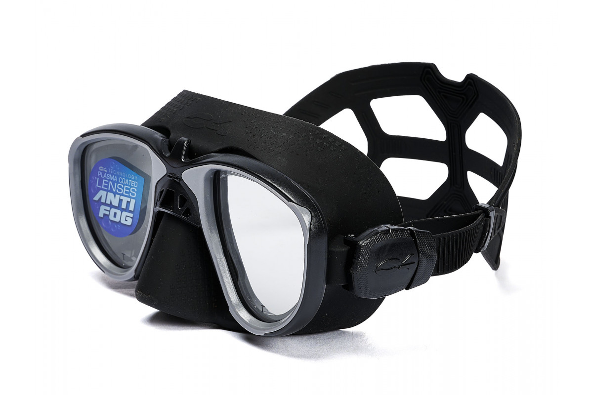 картинка Маска C4 Martian Antifog Black от магазина DivingWolf