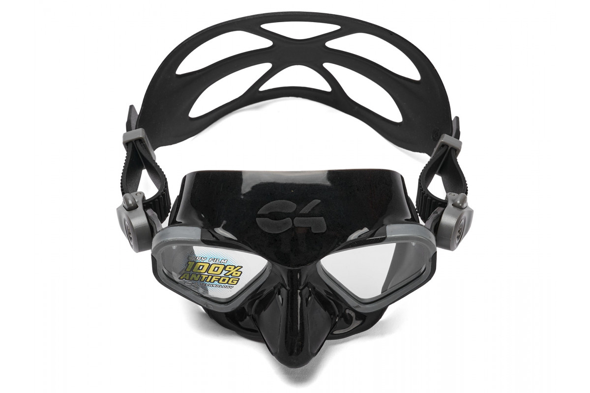 картинка Маска C4 Falcon Antifog Black от магазина DivingWolf
