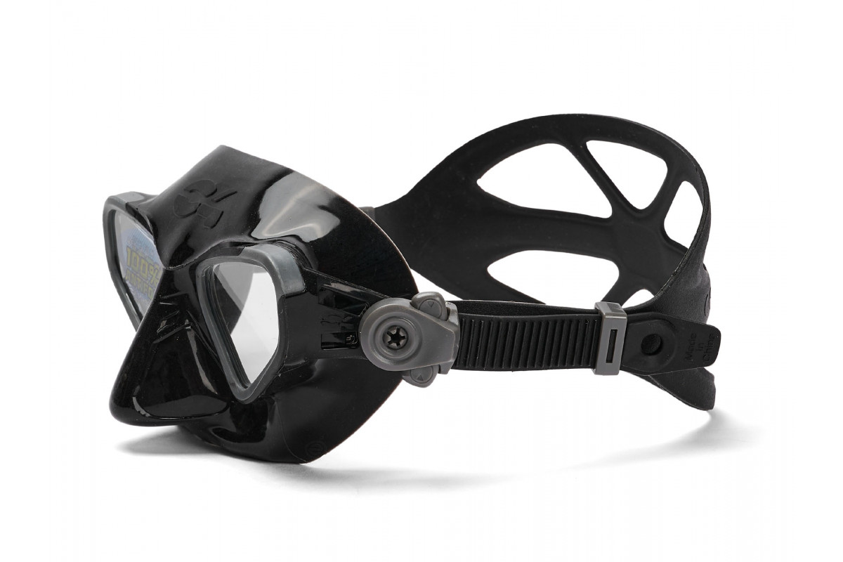картинка Маска C4 Falcon Antifog Black от магазина DivingWolf