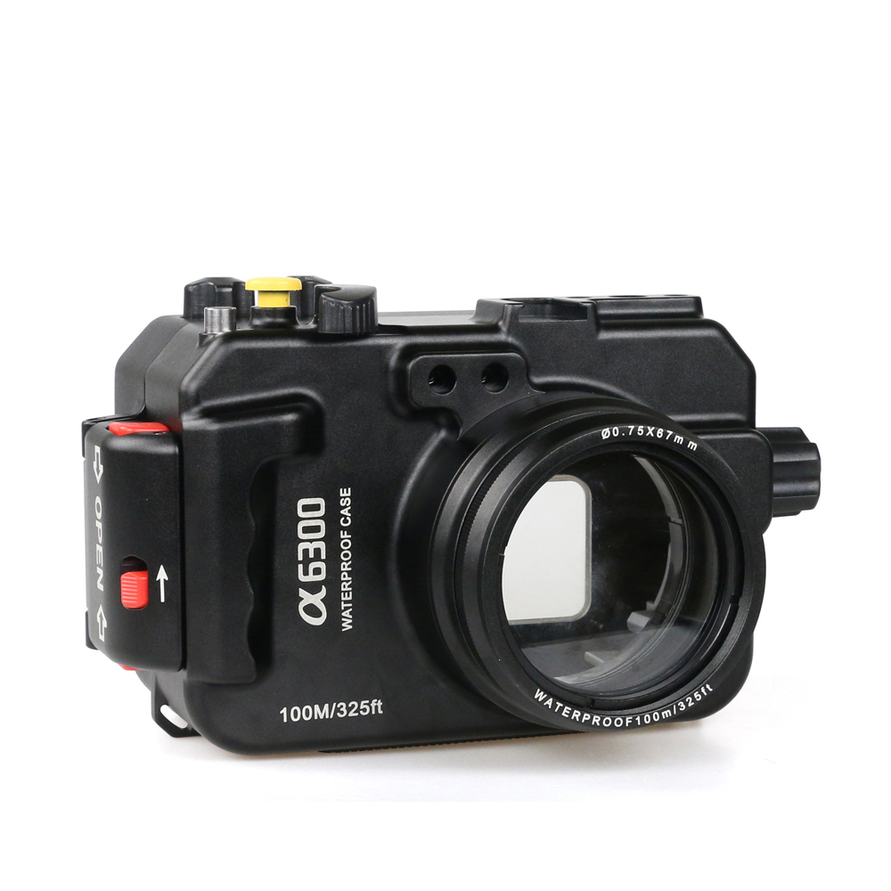 картинка Sea Frogs A6300 alluminium подводный бокс из алюминия с портом 16-50 для Sony Alpha A6300 от магазина DivingWolf