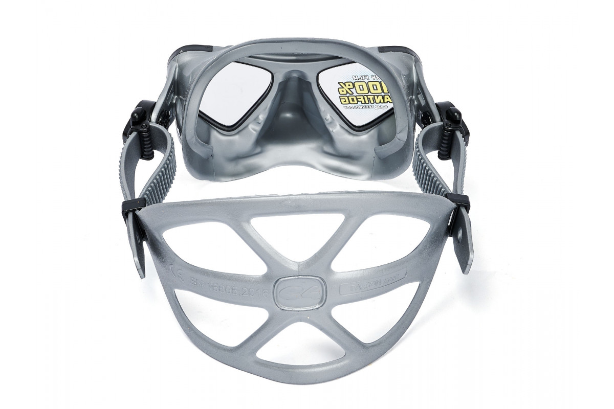 картинка Маска C4 Falcon Antifog Silver от магазина DivingWolf
