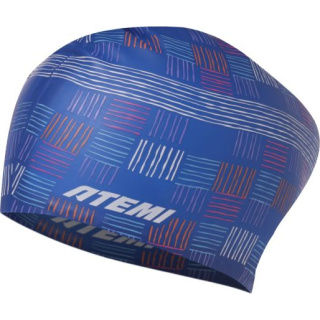 картинка Шапочка для плавания Atemi long hair cap Chess field, силикон, принт от магазина DivingWolf