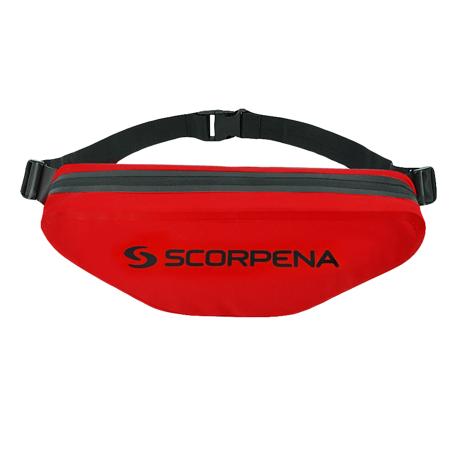 Поясная водозащитная сумка Scorpena 3 л, красная