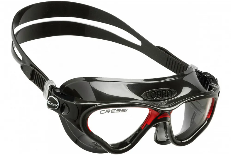 картинка Очки COBRA черный силикон Cressi от магазина DivingWolf