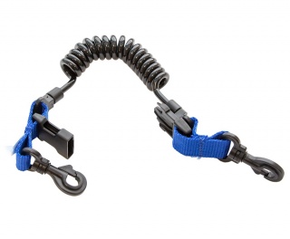 картинка Пружина с защелкой и пластиковым карабином Aqua Lung от магазина DivingWolf