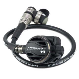 картинка Регулятор Atomic Aquatics T3 DIN, BLACK, SEALED от магазина DivingWolf