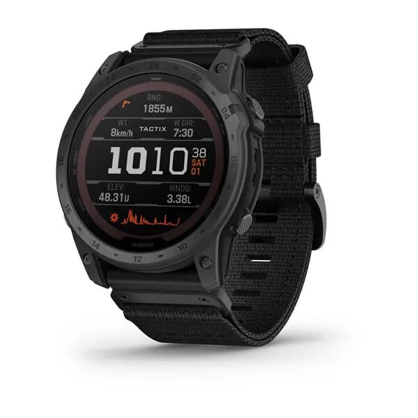 Garmin TACTIX 7 Pro Ballistics Edition с черным нейлоновым ремешком