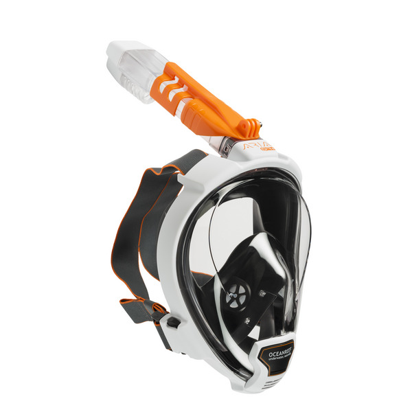 картинка Маска полнолицевая Oceanreef ARIA QR+ для сноркелинга, с держателем камеры от магазина DivingWolf