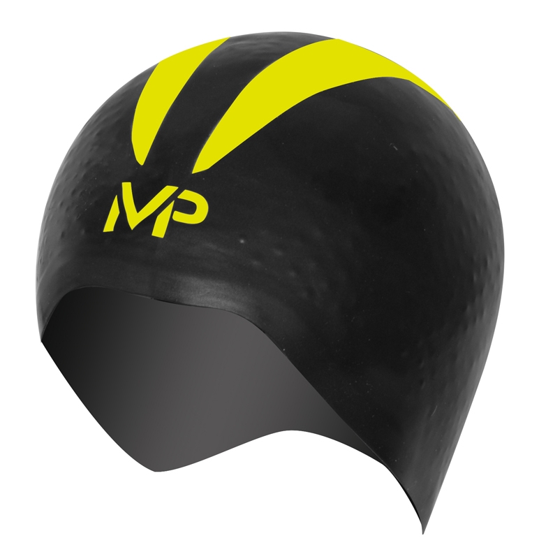 картинка Шапочка Aqua Sphere X-O, размер M, black/yellow от магазина DivingWolf