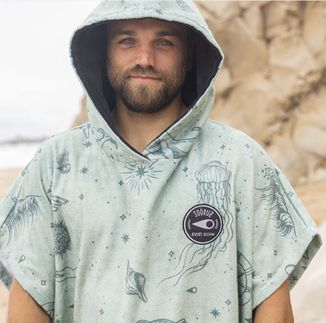 картинка Флисовое пончо SOORUZ «CALISTO» от магазина DivingWolf