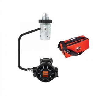 картинка Регулятор TECLINE R1 REC1 DIN (поршневой, сбалансированный) от магазина DivingWolf