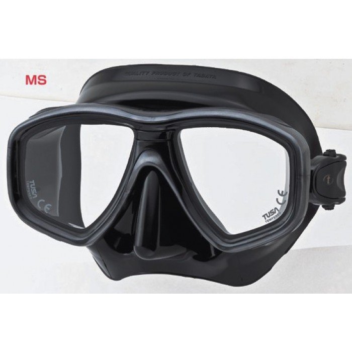 картинка Маска Tusa Geminus, черный силикон от магазина DivingWolf