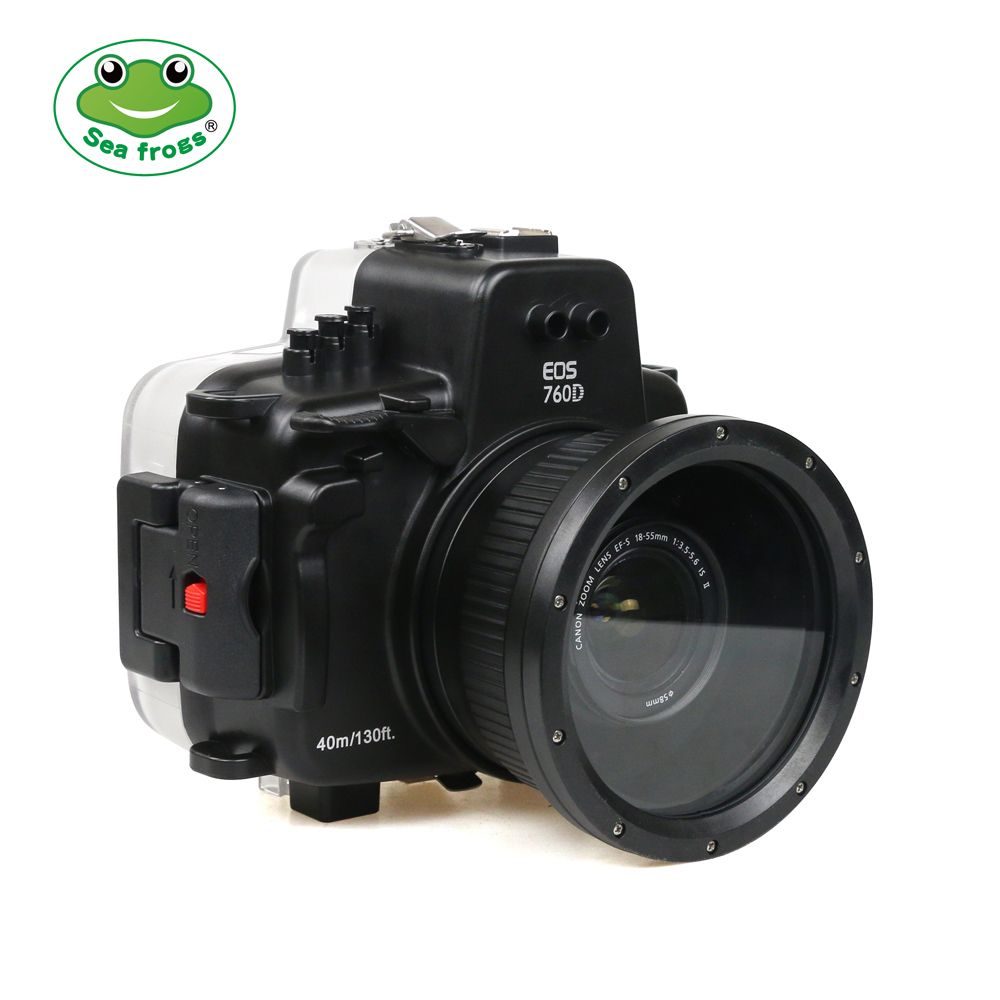 картинка Sea Frogs 760D Kit с портом 18-135 для Canon EOS 760D EF-S 18-135 от магазина DivingWolf