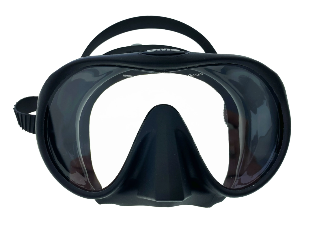 картинка Маска OMS Tribe Saint Gobain прозрачное стекло от магазина DivingWolf