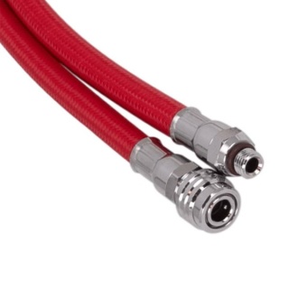 картинка Шланг инфлятора Miflex DYNAMIC NORD (красный) 65см от магазина DivingWolf