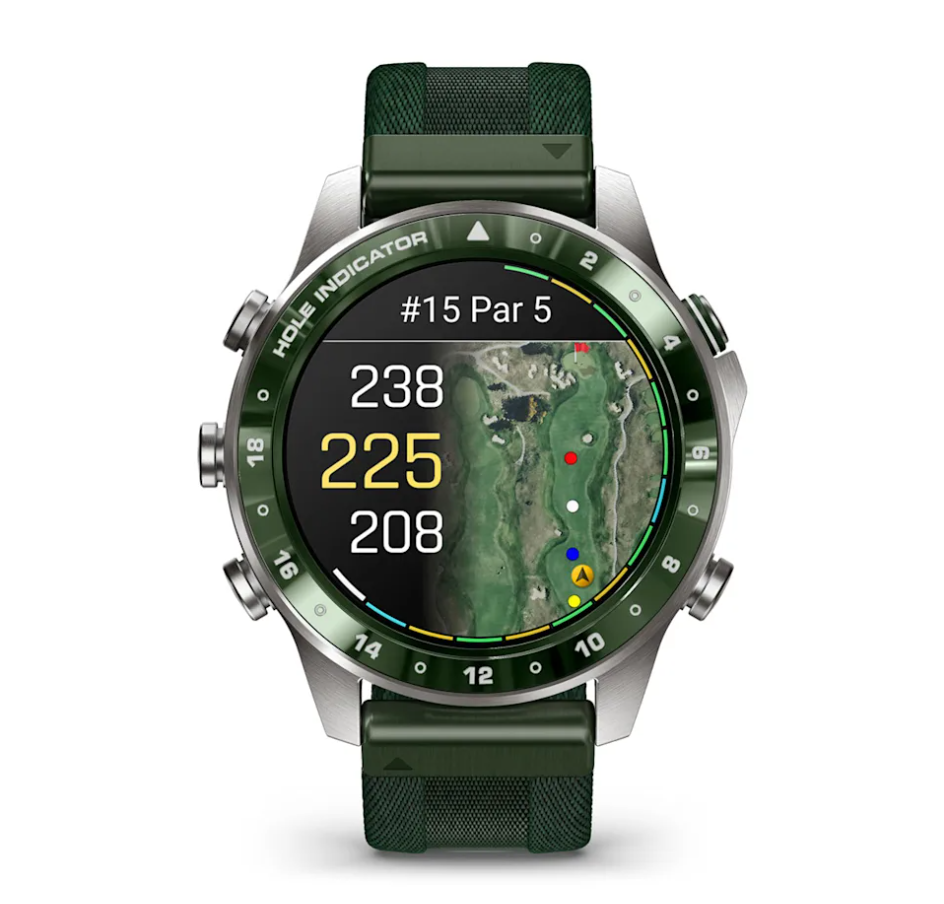 картинка Часы Garmin Marq Golfer Gen 3 с жаккардовым ремешком от магазина DivingWolf
