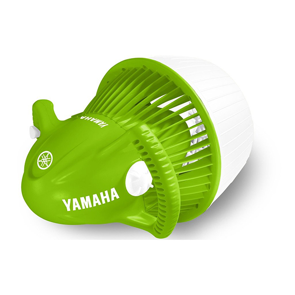 картинка Буксировщик SCOUT YAMAHA Seascooter, гл.3м, 60мин, 1.6км/ч, 3.3кг, цв.бело-зеленый от магазина DivingWolf