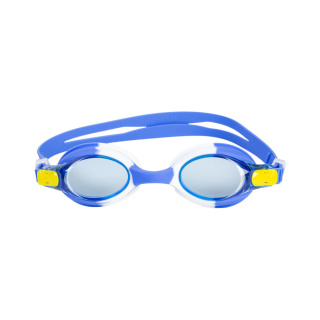 картинка Очки для плавания Scorpena F6 подростковые, бело-син. от магазина DivingWolf