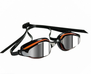 картинка Очки для плавания K180+, зеркальные линзы, Orange/Black от магазина DivingWolf