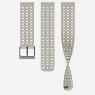 картинка Силиконовый ремешок Suunto 22mm Athletic 2, песочно-серый (S+M) от магазина DivingWolf