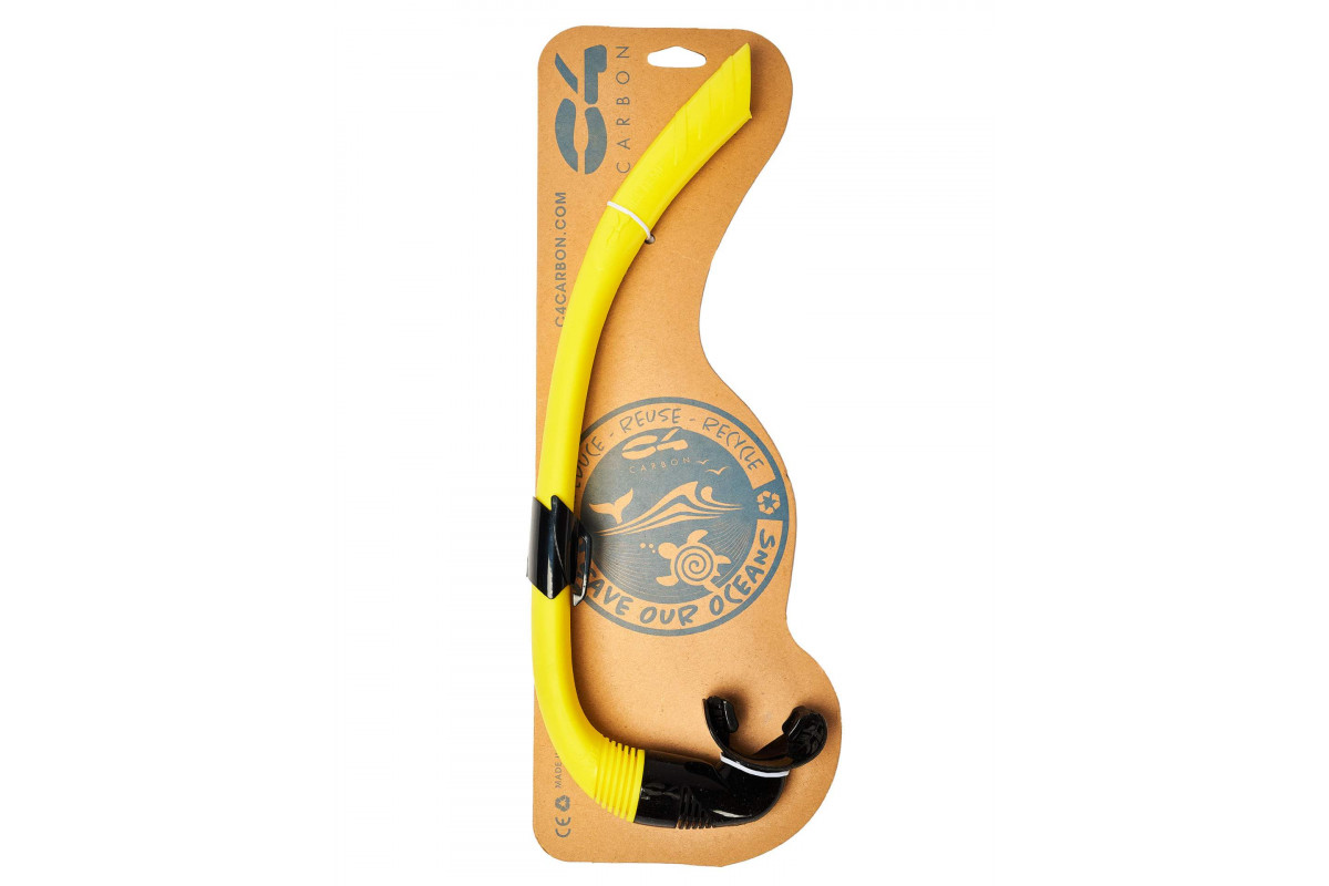 картинка Трубка C4 Meltemi Soft Yellow от магазина DivingWolf