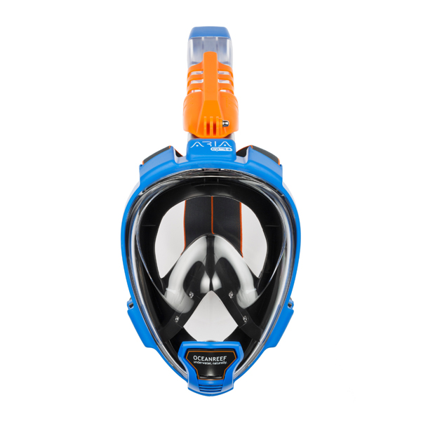 картинка Маска полнолицевая Oceanreef ARIA QR+ для сноркелинга, с держателем камеры от магазина DivingWolf