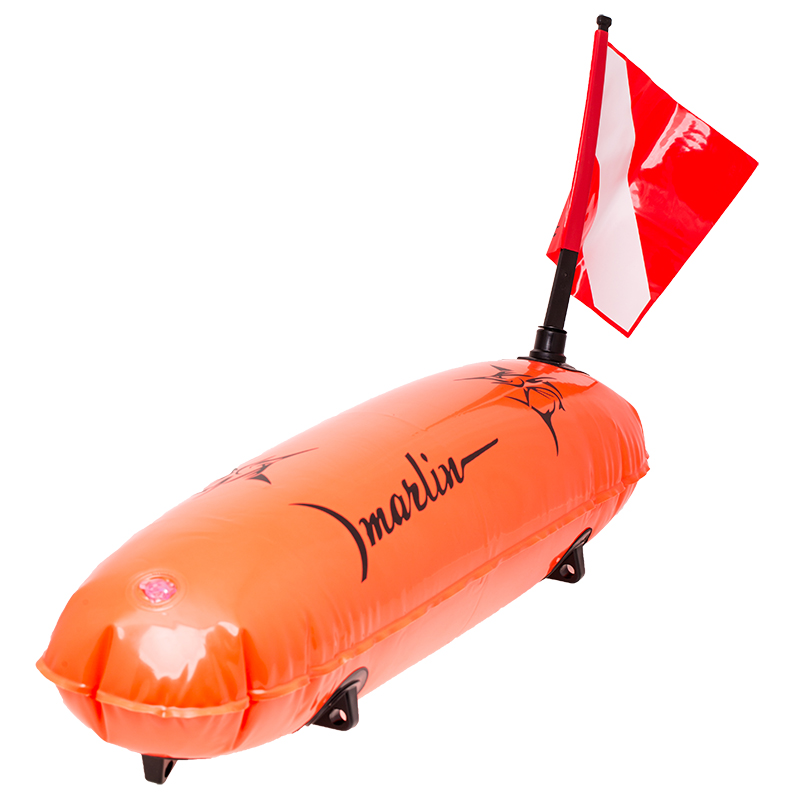 картинка Буй Marlin Torpedo PVC от магазина DivingWolf