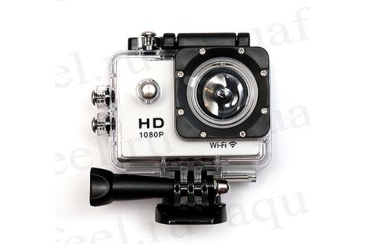 картинка Водонепроницаемая камера Спортивная FullHD Wi-Fi от магазина DivingWolf