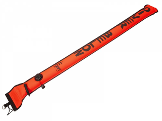 картинка Буй Sargan "Сигнал 104" маркерный, открытый, оранжевый 155см*15,5см от магазина DivingWolf