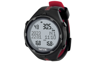картинка Компьютер Seac Sub Action HR черный/красный от магазина DivingWolf